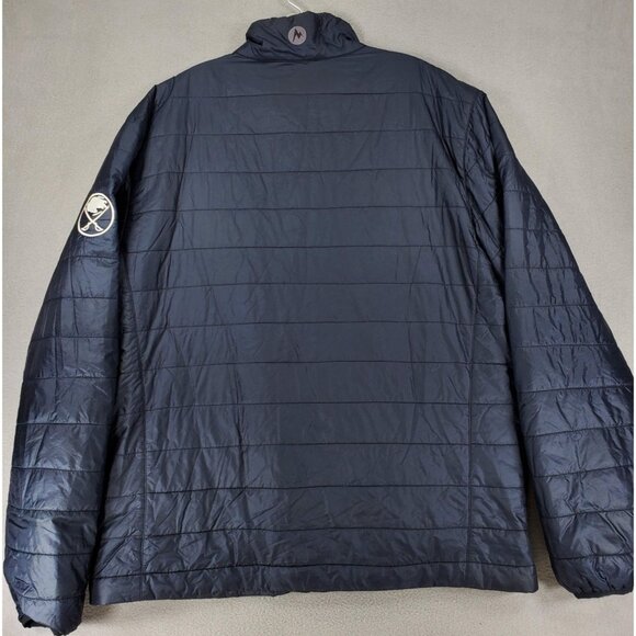 Marmot Calen Jacket Buffalo Sabres Men XL Black Puffer Insulated Primaloft - Picture 5 of 7